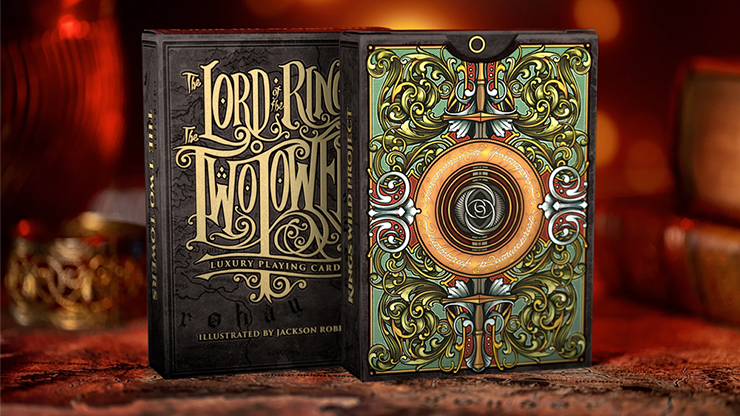 74527 alt5.png The Lord of the Rings - Two Towers Playing Cards (Gilded Edition) by Kings Wild