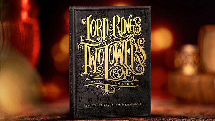74527 full.png The Lord of the Rings - Two Towers Playing Cards (Gilded Edition) by Kings Wild