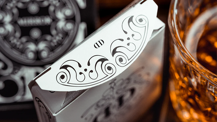 74677 alt2.png Smoke & Mirror (Smoke-White) Deluxe Limited Edition Playing Cards by Dan & Dave