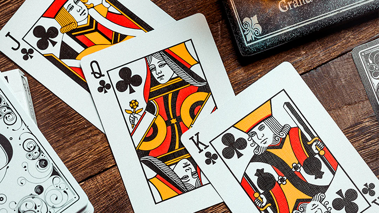 74677 alt3.png Smoke & Mirror (Smoke-White) Deluxe Limited Edition Playing Cards by Dan & Dave