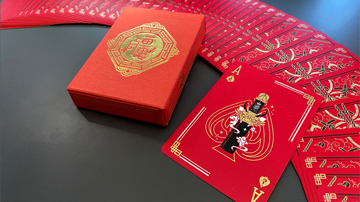 74787 alt2.png Geung Si The Torpor (Red) Playing Cards