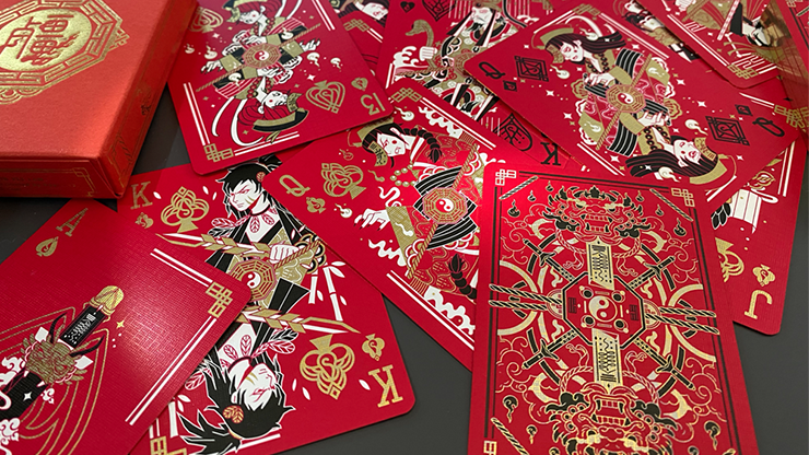 74787 alt4.png Geung Si The Torpor (Red) Playing Cards