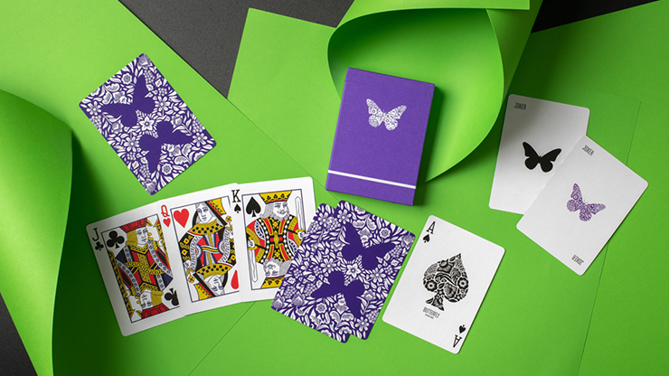 74807 alt5.png Butterfly Playing Cards (Royal Purple Edition)