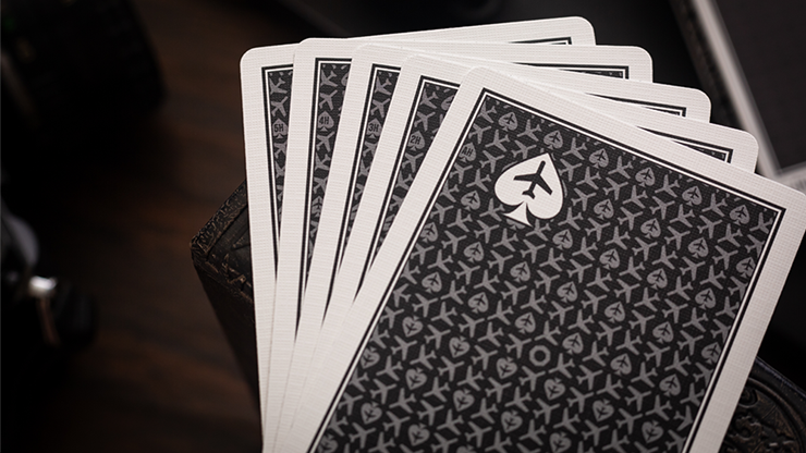 74810 alt4.png Lounge Edition Marked (Tarmac Black) by Jetsetter Playing Cards