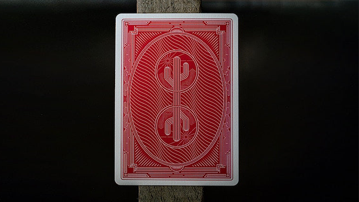 75028 alt1.png Desert Design (Ruby Red) Playing Cards