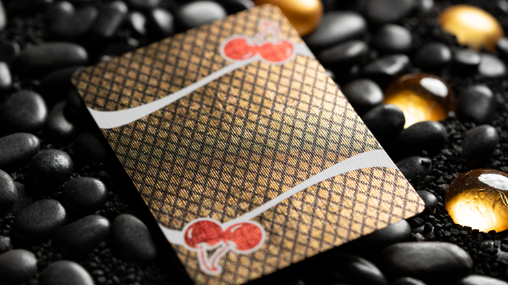 75230 alt1.png Limited Bee X Cherry 3 deck Set (Blue, Red and Black) Playing Cards
