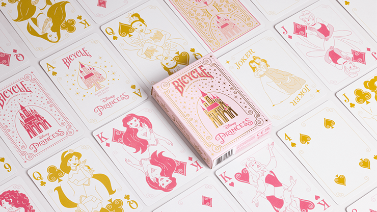 75236 alt1.png Bicycle Disney Princess (Pink) by US Playing Card Co.
