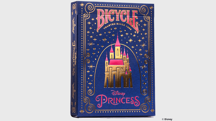 75237 full.png Bicycle Disney Princess (Navy) by US Playing Card Co.