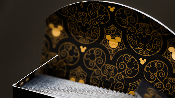 75238 alt3.png Bicycle Disney Mickey Mouse (Black and Gold) by US Playing Card Co.