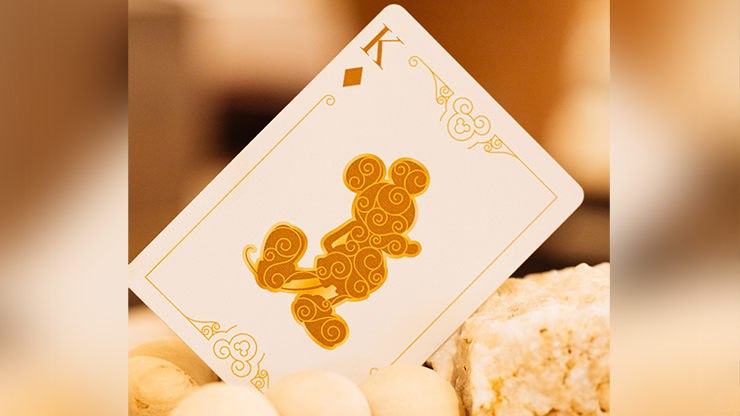 75238 alt4.png Bicycle Disney Mickey Mouse (Black and Gold) by US Playing Card Co.