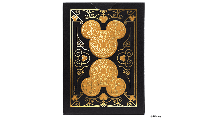 75238 alt5.png Bicycle Disney Mickey Mouse (Black and Gold) by US Playing Card Co.
