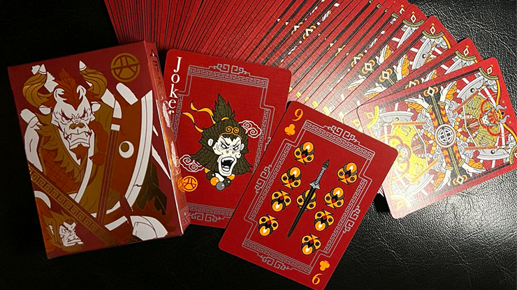 75470 alt1.png Bull Demon King Craft (Confusion Red) Playing Cards