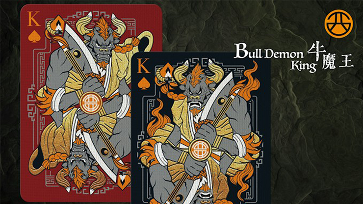 75470 alt2.png Bull Demon King Craft (Confusion Red) Playing Cards