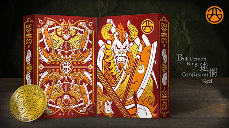 75470 alt4.png Bull Demon King Craft (Confusion Red) Playing Cards