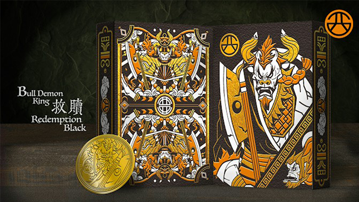 75471 alt5.png Bull Demon King Craft (Redemption Black ) Playing Cards