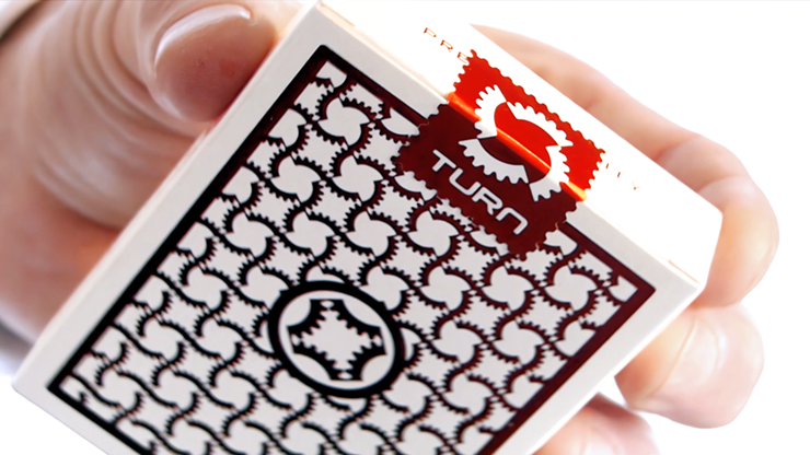 75492 alt2.png TURN (Red) Playing Cards by Mechanic Industries - Trick