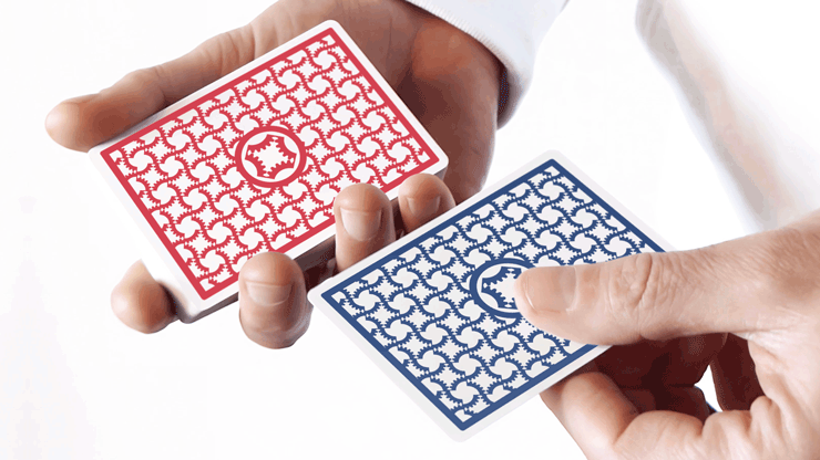 75492 alt5.gif TURN (Red) Playing Cards by Mechanic Industries - Trick