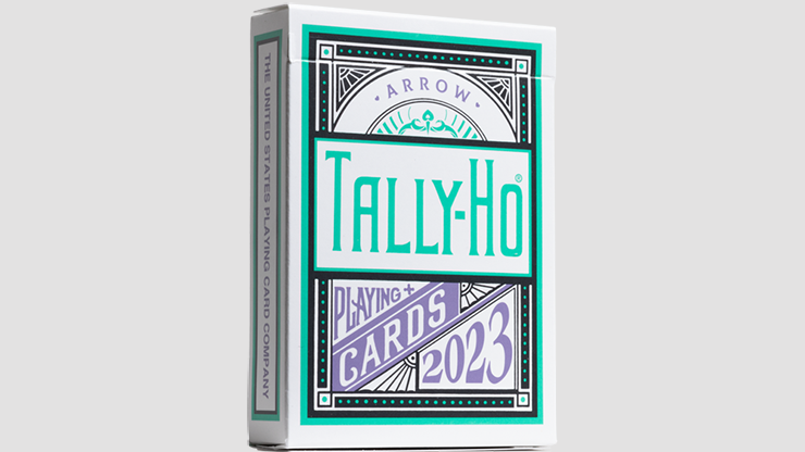 75610 full.png Tally Ho Fan Back Arrow Playing Cards by US Playing Card Co.