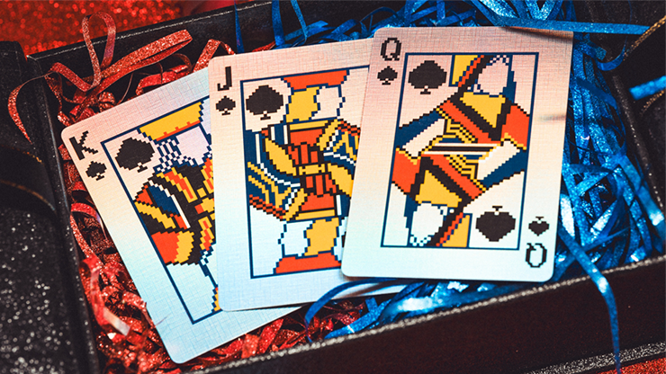 75742 alt3.png Limited Holographic Edition Surprise Deck V5 (Red) Playing cards by Bacon Playing Card Company