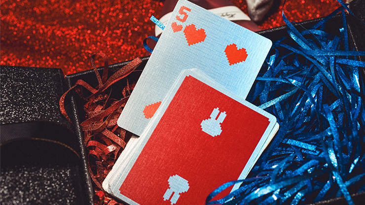 75742 alt4.png Limited Holographic Edition Surprise Deck V5 (Red) Playing cards by Bacon Playing Card Company