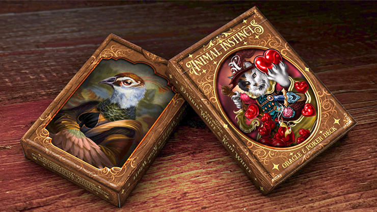 76032 full.png The Animal Instincts Poker and Oracle (Wizard) Playing Cards