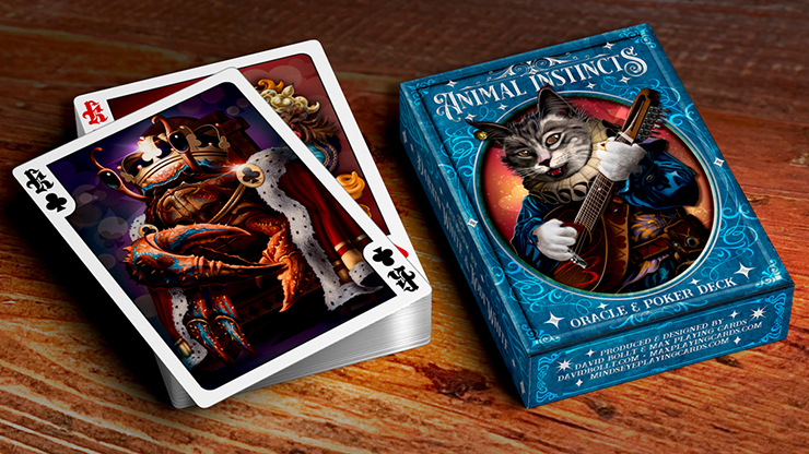 76033 alt5.png The Animal Instincts Poker and Oracle (Minstrel) Playing Cards