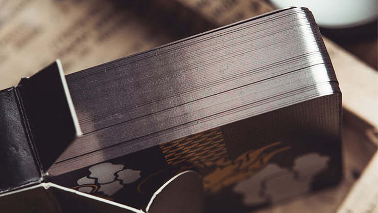 76051 full.png The Dragon (Black Gilded) Playing Cards
