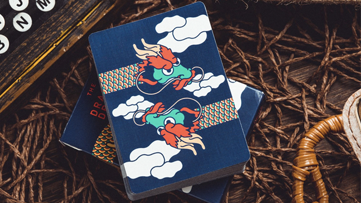 76052 alt1.png The Dragon (Blue Gilded) Playing Cards