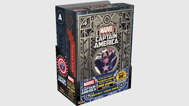 76181 full.png Marvel Captain America Playing Cards (Plus Card Guard)