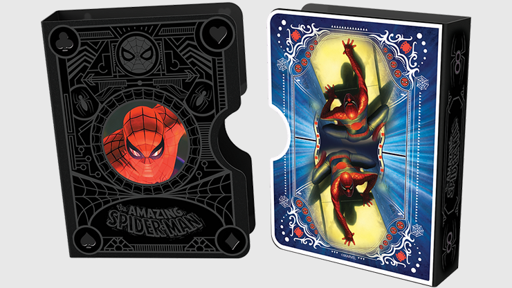76182 alt1.png Marvel Spider Man Playing Cards (Plus Card Guard)