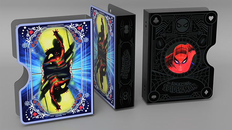 76182 alt3.png Marvel Spider Man Playing Cards (Plus Card Guard)