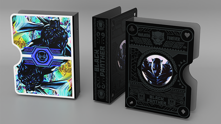 76183 alt3.png Marvel Black Panther Playing Cards (Plus Card Guard)