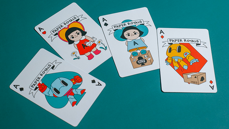 76194 alt2.png Bicycle Paper Royals Playing Cards