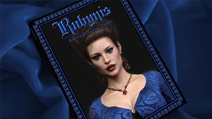 76197 alt5.png Rubynis Royal Playing Cards Blue Wax Seal (Limited Edition)