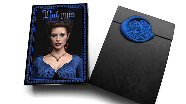 76197 full.png Rubynis Royal Playing Cards Blue Wax Seal (Limited Edition)
