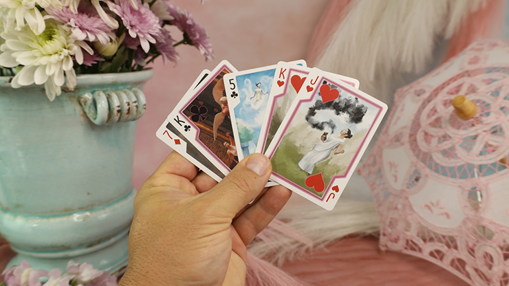 76241 alt3.png Limited Bicycle Psyche (Numbered Custom Seals) Playing Cards