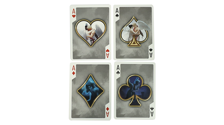 76244 alt3.png Bicycle Cupid (Numbered Custom Seals) Playing Cards
