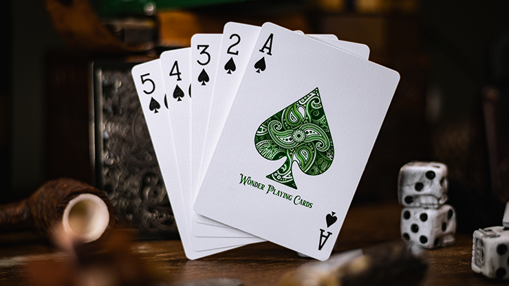76248 alt3.png Emerald Wonder Playing Cards