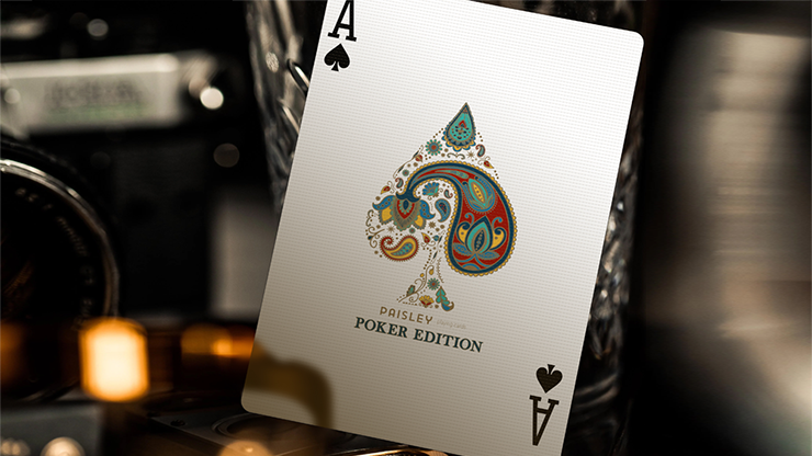 76441 alt1.png Paisley Poker Mini Playing Cards by Dutch Card House Company