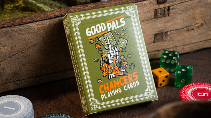 76452 full.png Chancers V3 Green (Marked) Playing Cards by Good Pals