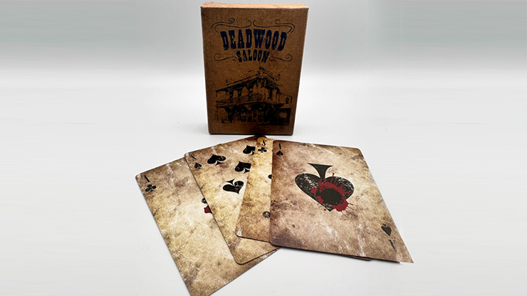 76478 alt1.png Deadwood Marked (Blue) Playing Cards by Matthew Wright and Mark Bennett
