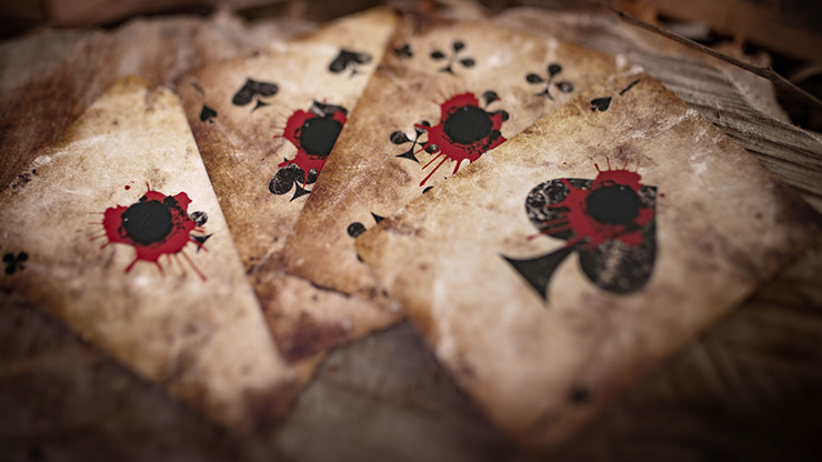 76479 alt1.png Deadwood Marked (Red) Playing Cards by Matthew Wright and Mark Bennett