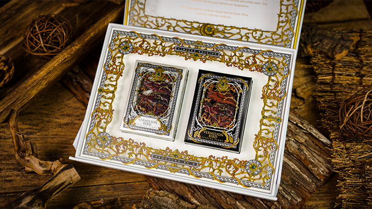 76600 alt1.png Vermilion Bird Classic Box Set by Ark Playing Cards