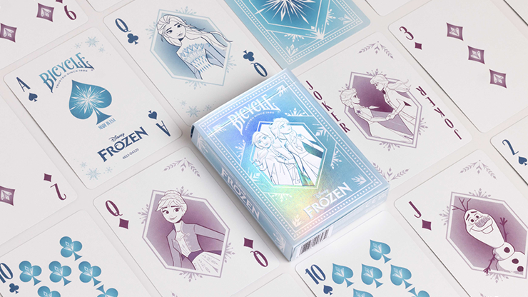 76657 alt2.png Bicycle Disney Frozen Playing Cards by US Playing Card Co