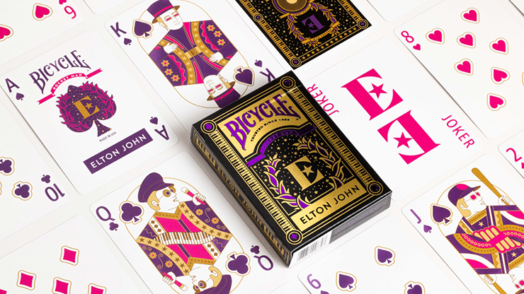 76658 alt2.png Bicycle Elton John Playing Cards by US Playing Card Co