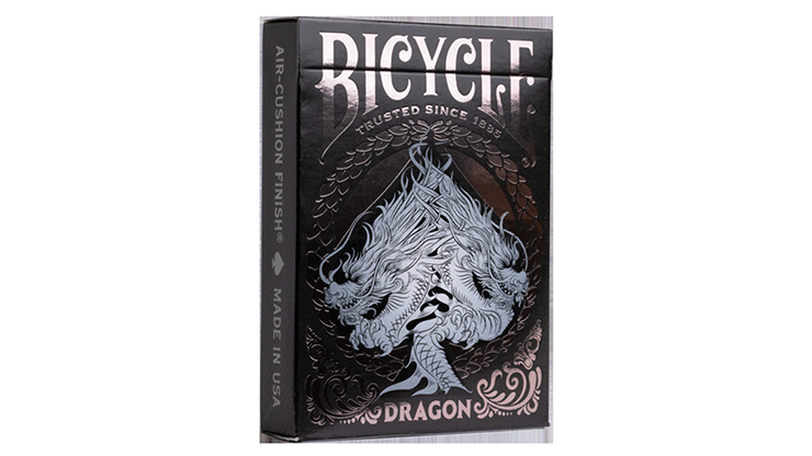 76662 full.png Bicycle Dragon Black Playing Cards by US Playing Card Co
