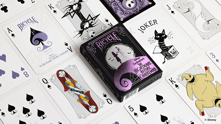 76667 alt3.png Bicycle Disney Nightmare Before Christmas Playing Cards by US Playing Card Co