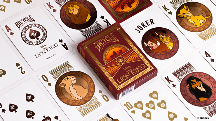 76668 alt3.png Bicycle Disney Lion King Playing Cards by US Playing Co