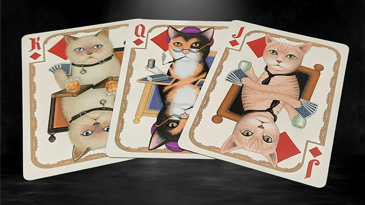 76703 alt3.png Bicycle Poker Cats V2 Playing Cards