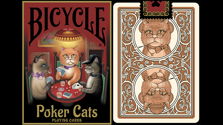 76703 alt4.png Bicycle Poker Cats V2 Playing Cards